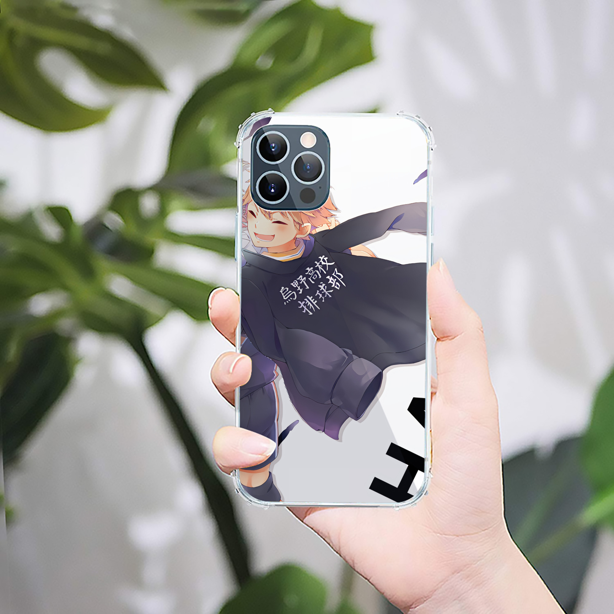 （画像用） ハイキュー!! Haikyu!! 【iPhone 12シリーズ対応】透明スマホケース（クリアソフトケース）
